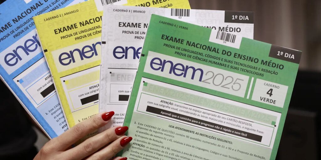 enem-2025:-divulgados-gabaritos-e-cadernos-de-provas-do-2o-dia