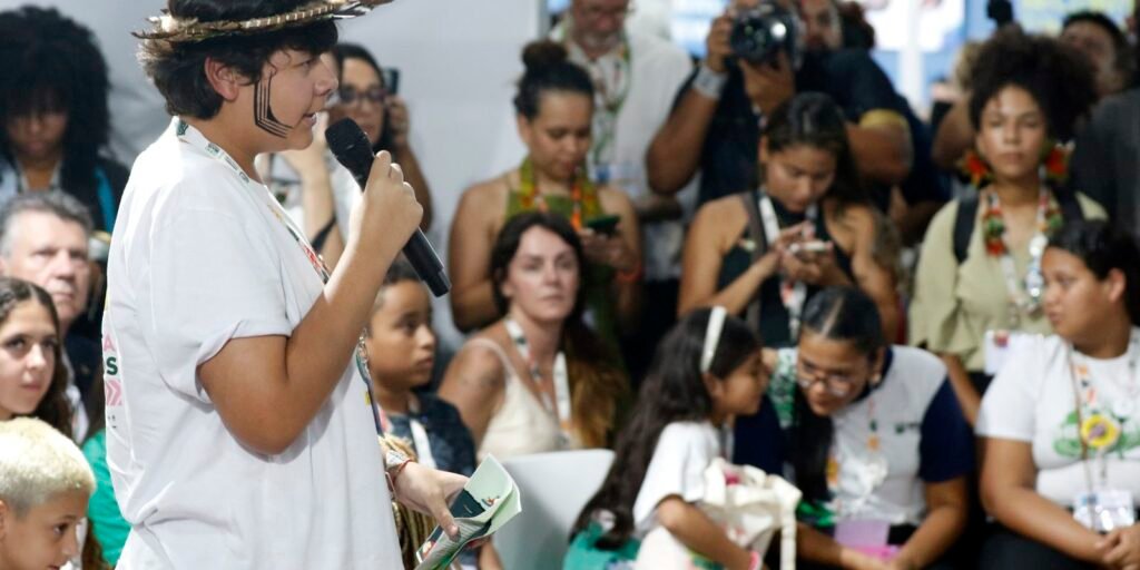 cop30-debate-o-futuro-no-dia-mundial-da-crianca,-comemorado-hoje