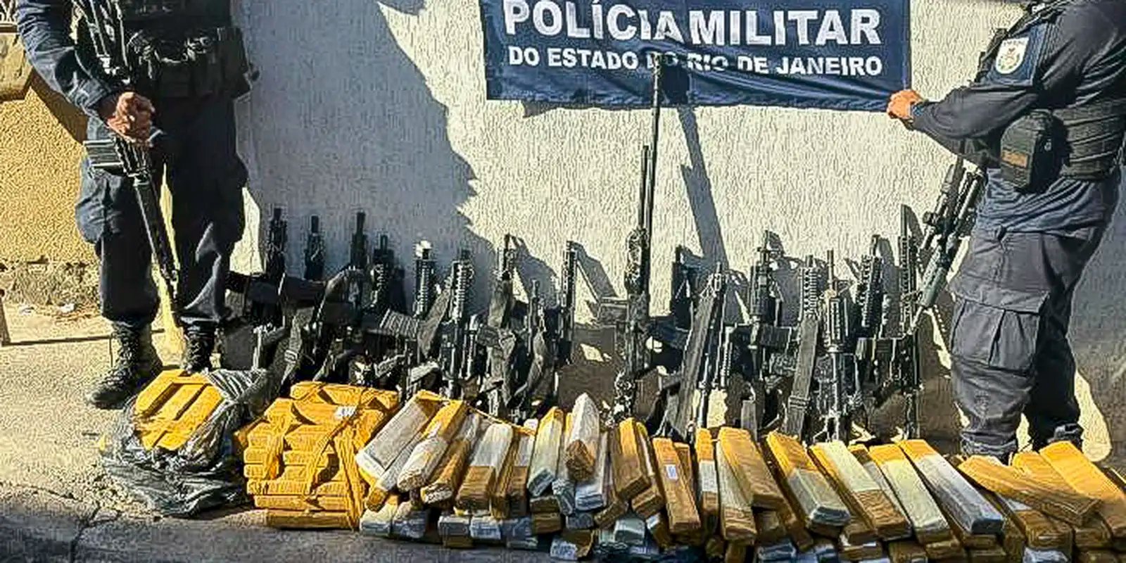 pm-apreende-16-fuzis-e-uma-metralhadora-em-operacao-no-rio 